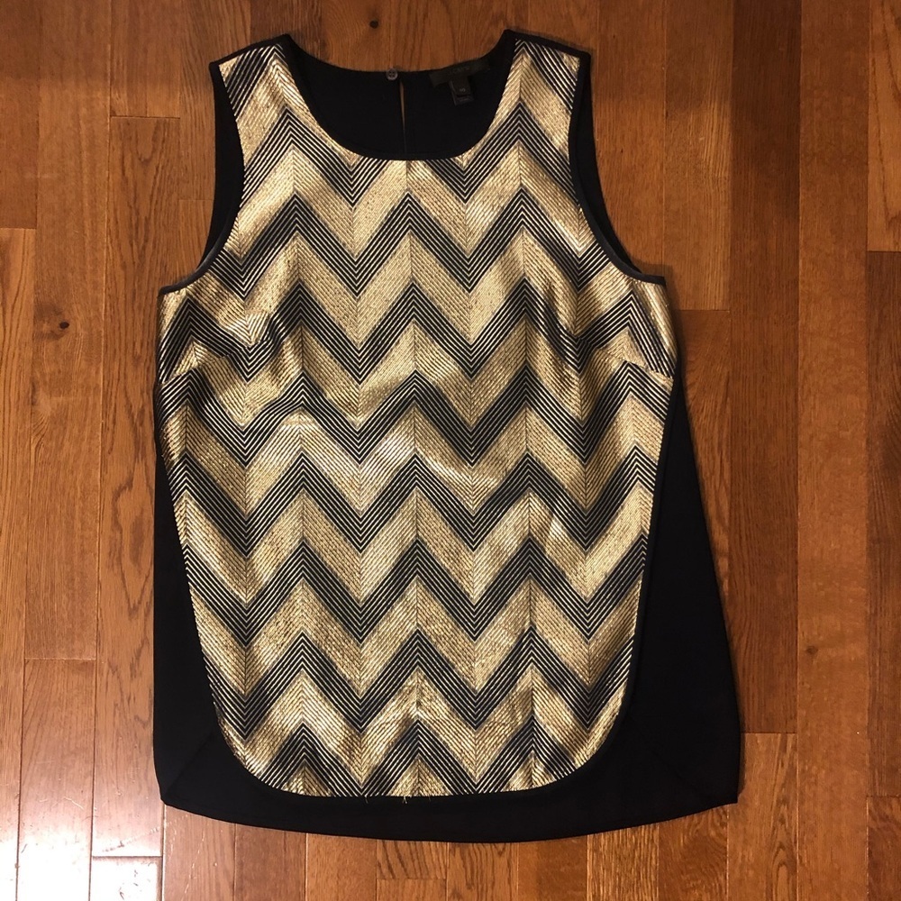 * J crew sleeveless top